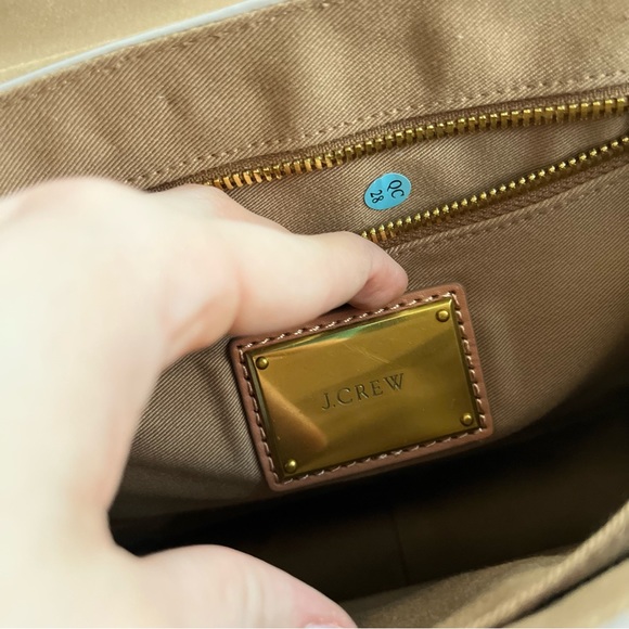 J. Crew Lavender Flap Turnlock Shoulder Bag Satchel - Picture 10 of 11